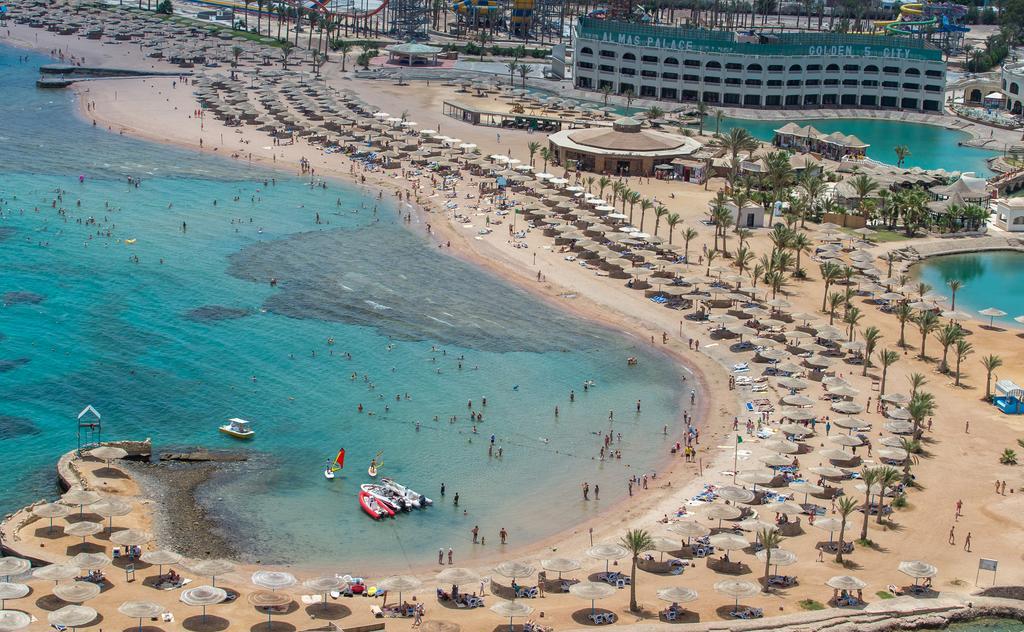 Golden 5 Diamond Beach Hotel & Resort Hurghada Extérieur photo