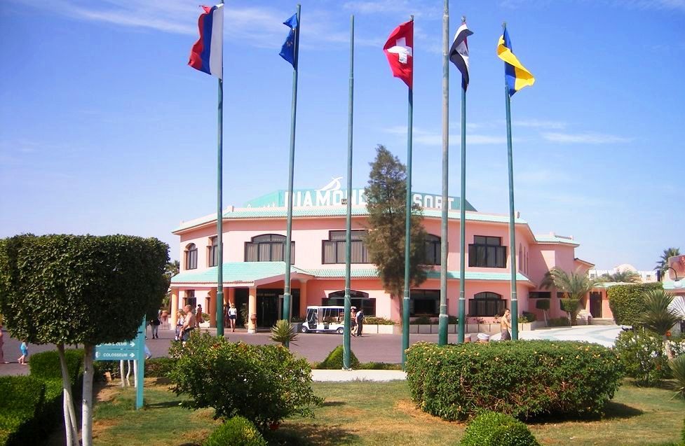 Golden 5 Diamond Beach Hotel & Resort Hurghada Extérieur photo